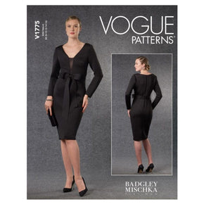 VOGUE PATTERN HABBY Vogue Pattern V1775-F5 (16-18-20-22-24) (7508445462617)