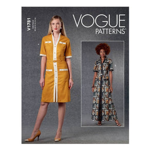 VOGUE PATTERN Habby Vogue Pattern V1781 F5 (16-18-20-22-24) (7508446412889)