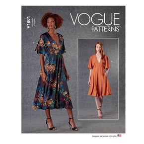 VOGUE PATTERN Habby Vogue Pattern V1801 Y (XS-S-M) (7508447854681)