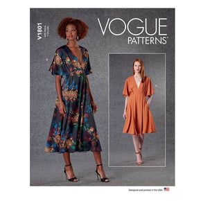 VOGUE PATTERN Habby Vogue Pattern V1801 ZZ (L-XL-XXL) (7508447920217)
