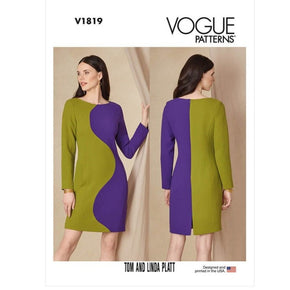 VOGUE PATTERN Habby Vogue Pattern V1819 F5 (16-18-20-22-24) (7508447985753)
