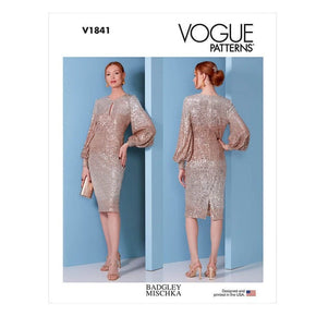 VOGUE PATTERN Habby Vogue Pattern V1841 B5 (8-10-12-14-16) (7508448378969)