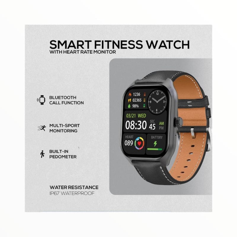 Volkano FITNESS SMART WATCH Volkano Fit Elegant Series Smart Watch & Fitness Tracker | Siri Voice Control