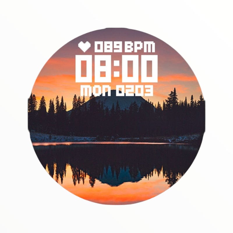 Volkano FITNESS SMART WATCH Volkano Fit Forte Series Fitness Smart Watch VK-5086-BK