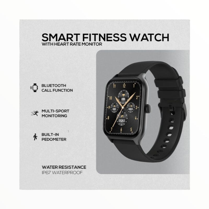Volkano FITNESS SMART WATCH Volkano Life Series Smart Watch – Black VK-5082-BK