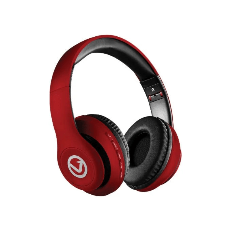 Volkano Headphones Red Volkano Wireless Bluetooth Headphones - Impulse Series (7716568629337)