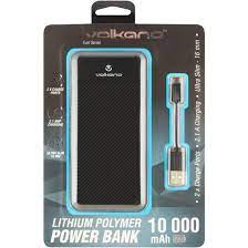 Volkano POWERBANK Volkano Powerbank 10000mAH (Black) (7288344838233)