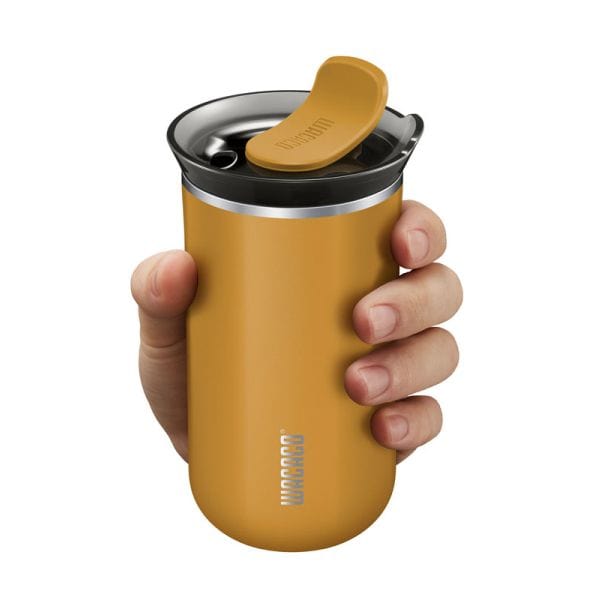 Wacaco Travel Mug Wacaco Octaroma Lungo Insulated Mug Amber Yellow 300ml OCTAAY