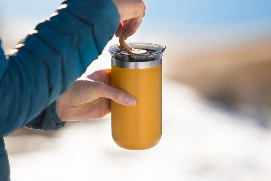 Wacaco Travel Mug Wacaco Octaroma Lungo Insulated Mug Amber Yellow 300ml OCTAAY (7799236886617)