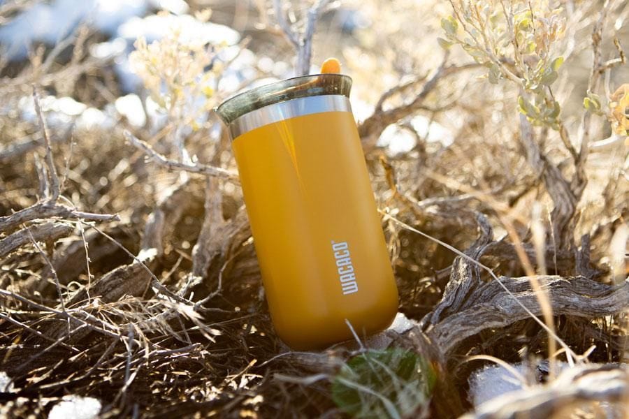 Wacaco Travel Mug Wacaco Octaroma Lungo Insulated Mug Amber Yellow 300ml OCTAAY (7799236886617)