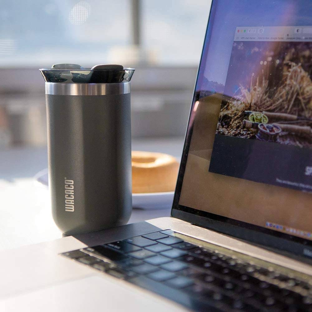 Wacaco Travel Mug Wacaco Octaroma Lungo Insulated Mug Dim Grey 300ml OCTADG (7799230234713)