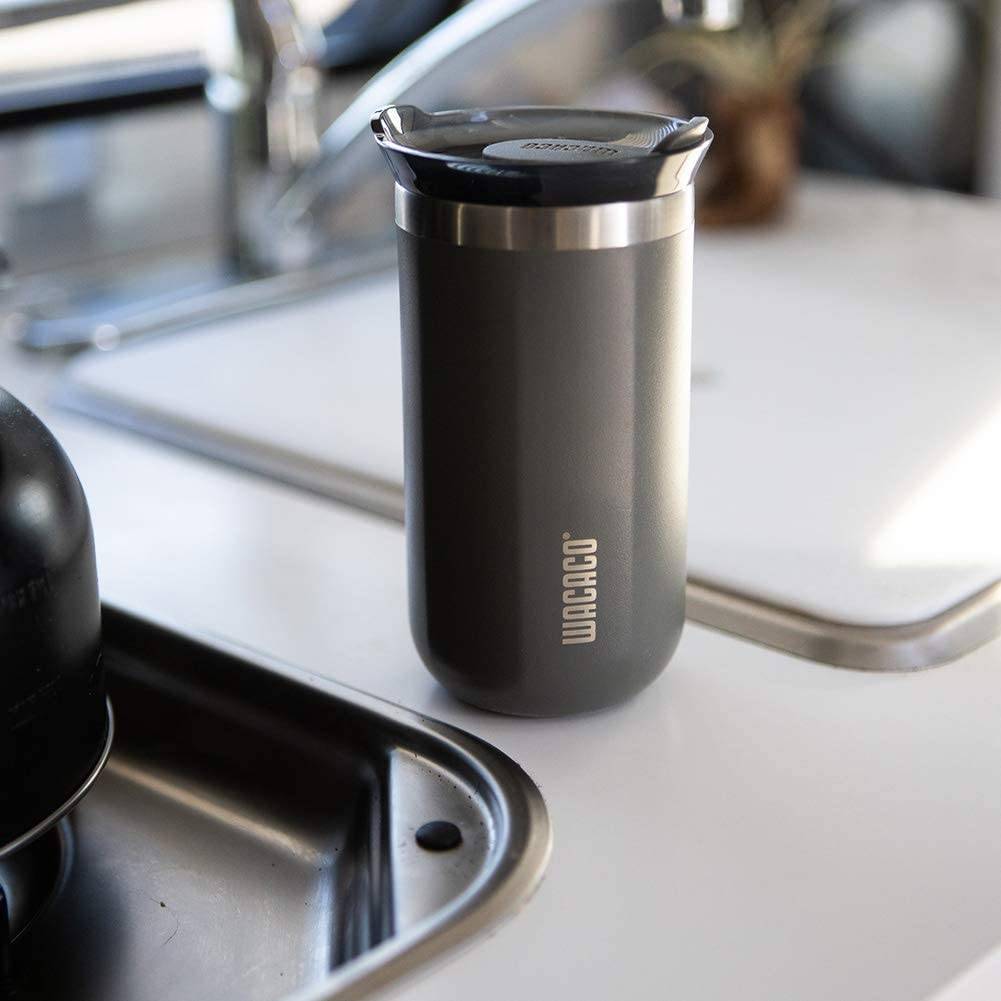 Wacaco Travel Mug Wacaco Octaroma Lungo Insulated Mug Dim Grey 300ml OCTADG (7799230234713)