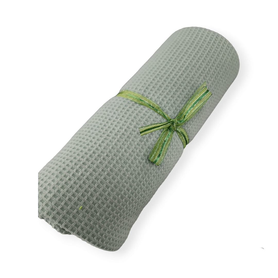 waffle weave BABY BLANKET T/c Mini Waffle Baby Blankets 1MX1.5M (7293671604313)