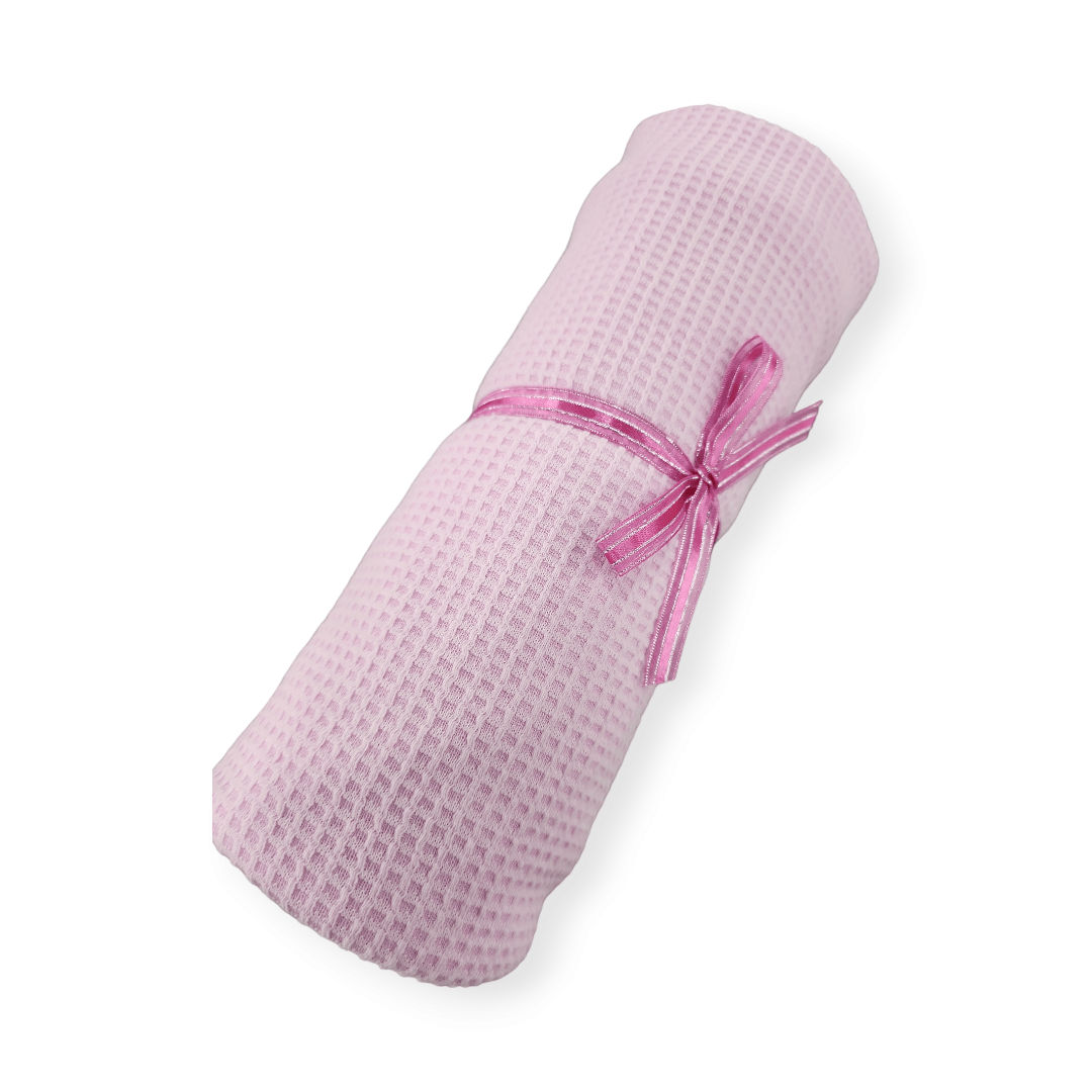 waffle weave BABY BLANKET T/c Mini Waffle Baby Blankets 1MX1.5M (7293671604313)