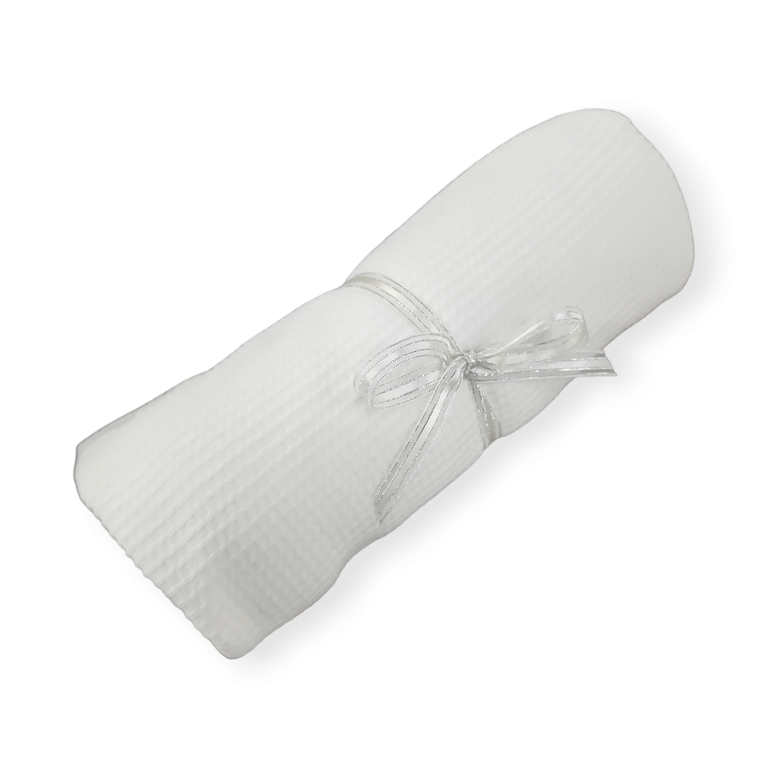 waffle weave BABY BLANKET T/c Mini Waffle Baby Blankets 1MX1.5M (7293671604313)