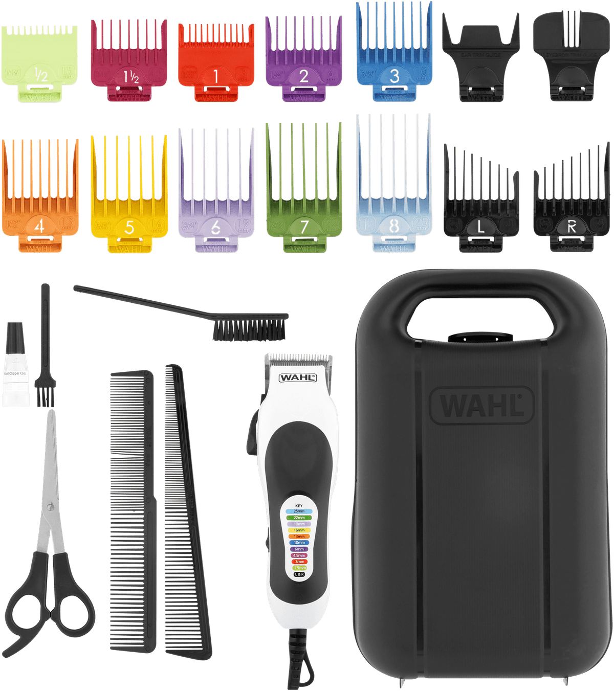 Wahl Bedroom & Bathroom Wahl Color Pro Plus 23 Piece Hair Clipper Kit 79752-058 (4666334380121)
