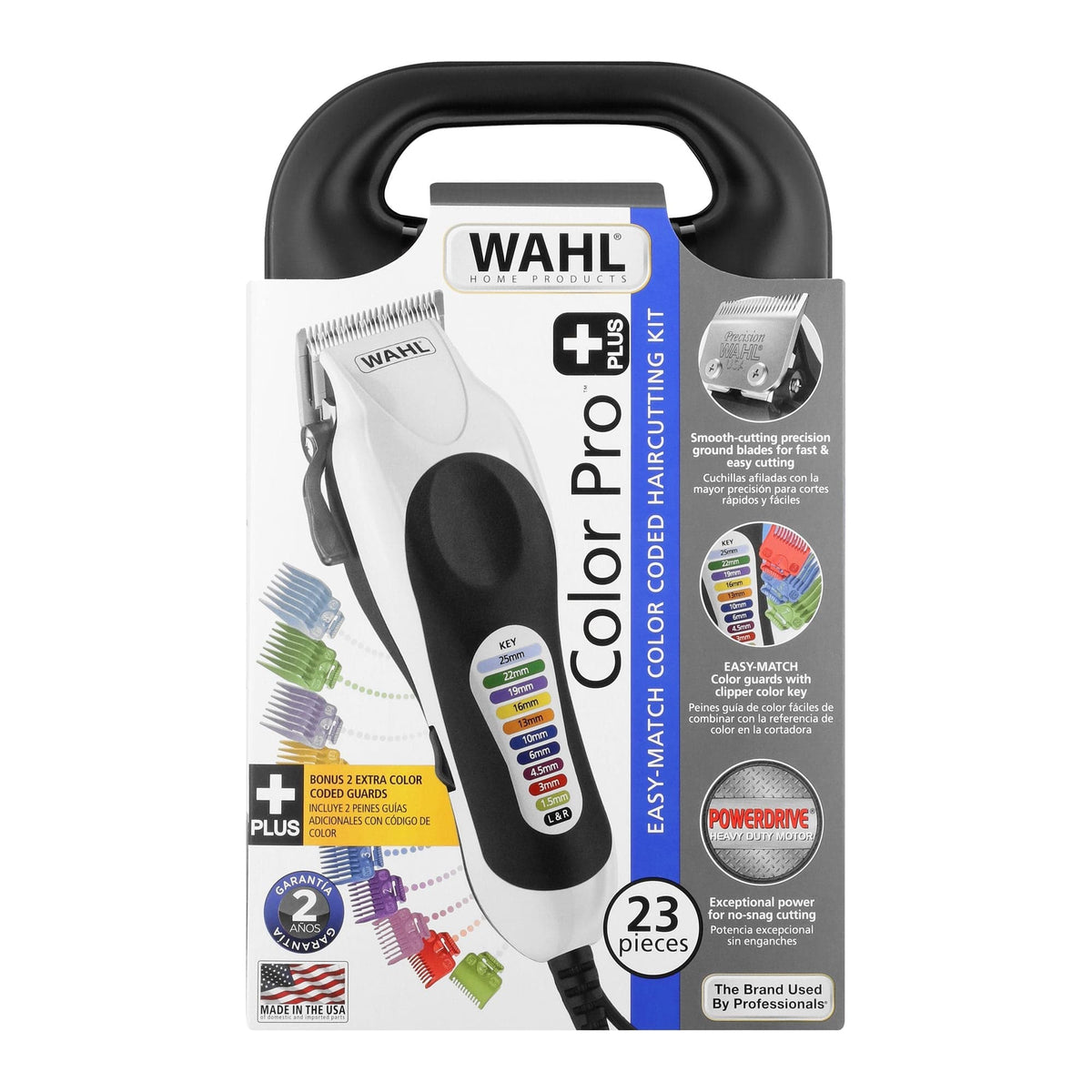 Wahl Bedroom & Bathroom Wahl Color Pro Plus 23 Piece Hair Clipper Kit 79752-058 (4666334380121)