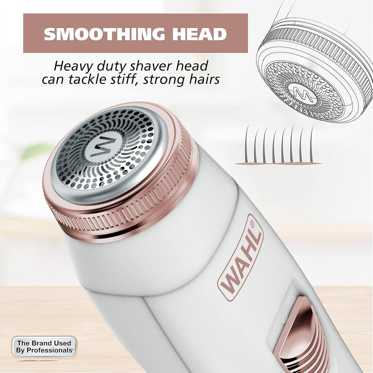 Wahl Clipper Wahl Clean & Smooth Rechargeable 2in1 Ladies Shaver Kit WT3024991