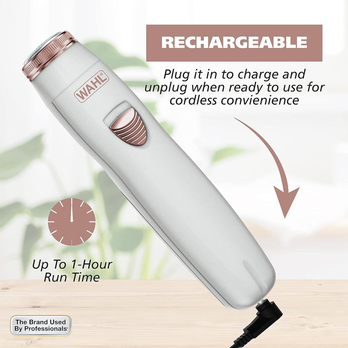 Wahl Clipper Wahl Clean & Smooth Rechargeable 2in1 Ladies Shaver Kit WT3024991