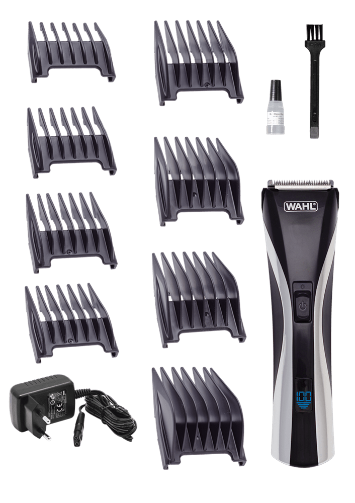 Wahl Clipper Wahl Cord Cordless Rechargeable Haircut & Beard Lcd 13 Piece