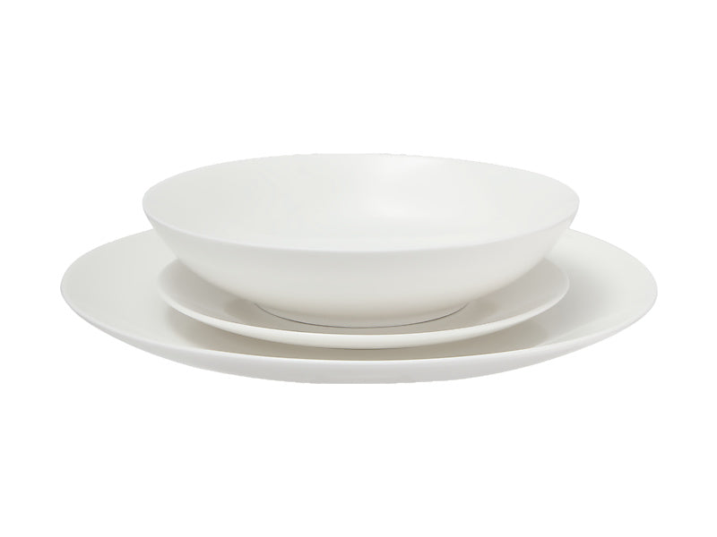 Maxwell & Williams White Basics Dinner Set 12 Piece WBA0147