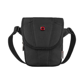 Wenger Backpacks Wenger, BC High Flapover, Flapover Crossbody Bag, Black Swiss Designed (7511183556697)