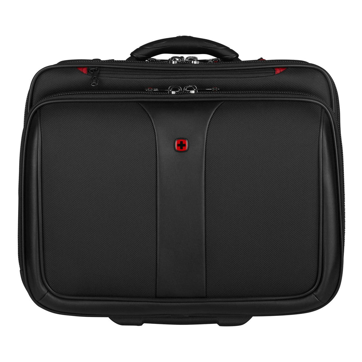 Wenger Laptop Bag Wenger Patriot 2 Piece Wheeled Laptop Case Black (7776210845785)