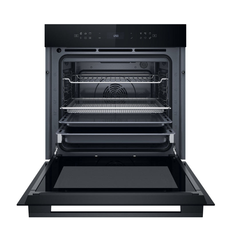 Whirlpool Ovens Whirlpool W7 60 cm oven: black colour, 73 litres, self-cleaning - WOI78HT1SBA
