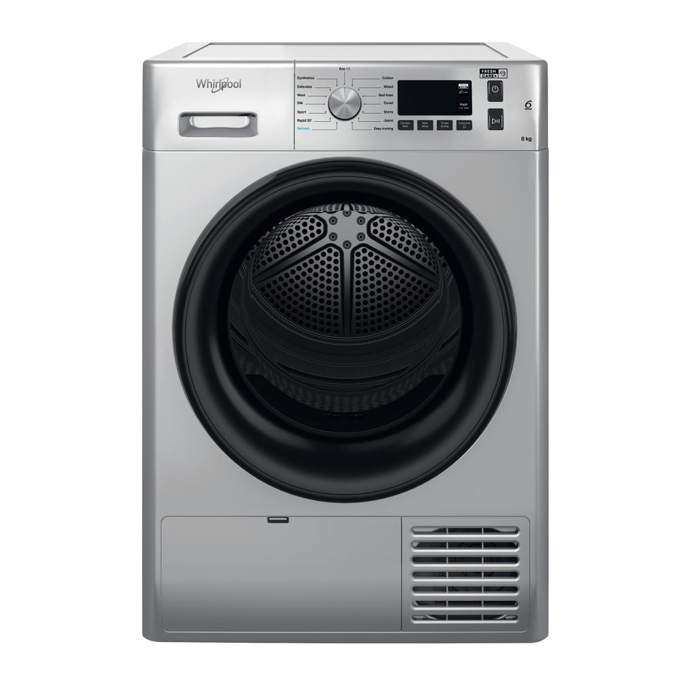 Whirlpool Tumble Dryer Whirlpool 8kg Silver Condenser Tumble Dryer FFT CM11 8BSK SA