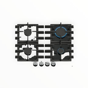 BOSCH PPP6A6I40Z 60CM GAS ON GLASS HOB (8027627618393)