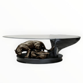 Leopard Savo Coffee Table Glass Top (8028446589017)