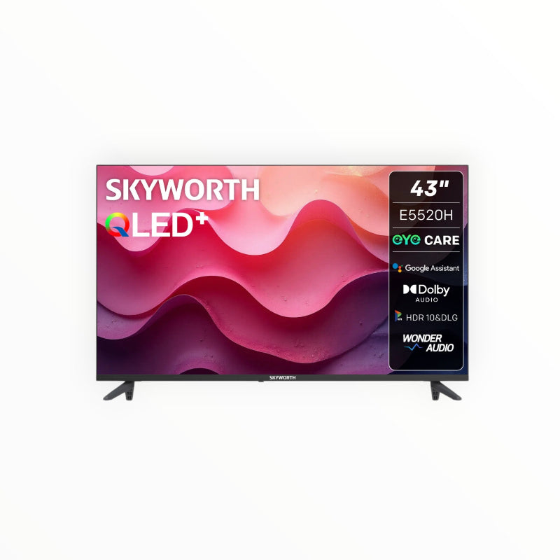 Skyworth 43-inch QLED Google TV-43E5520H (8040062681177)