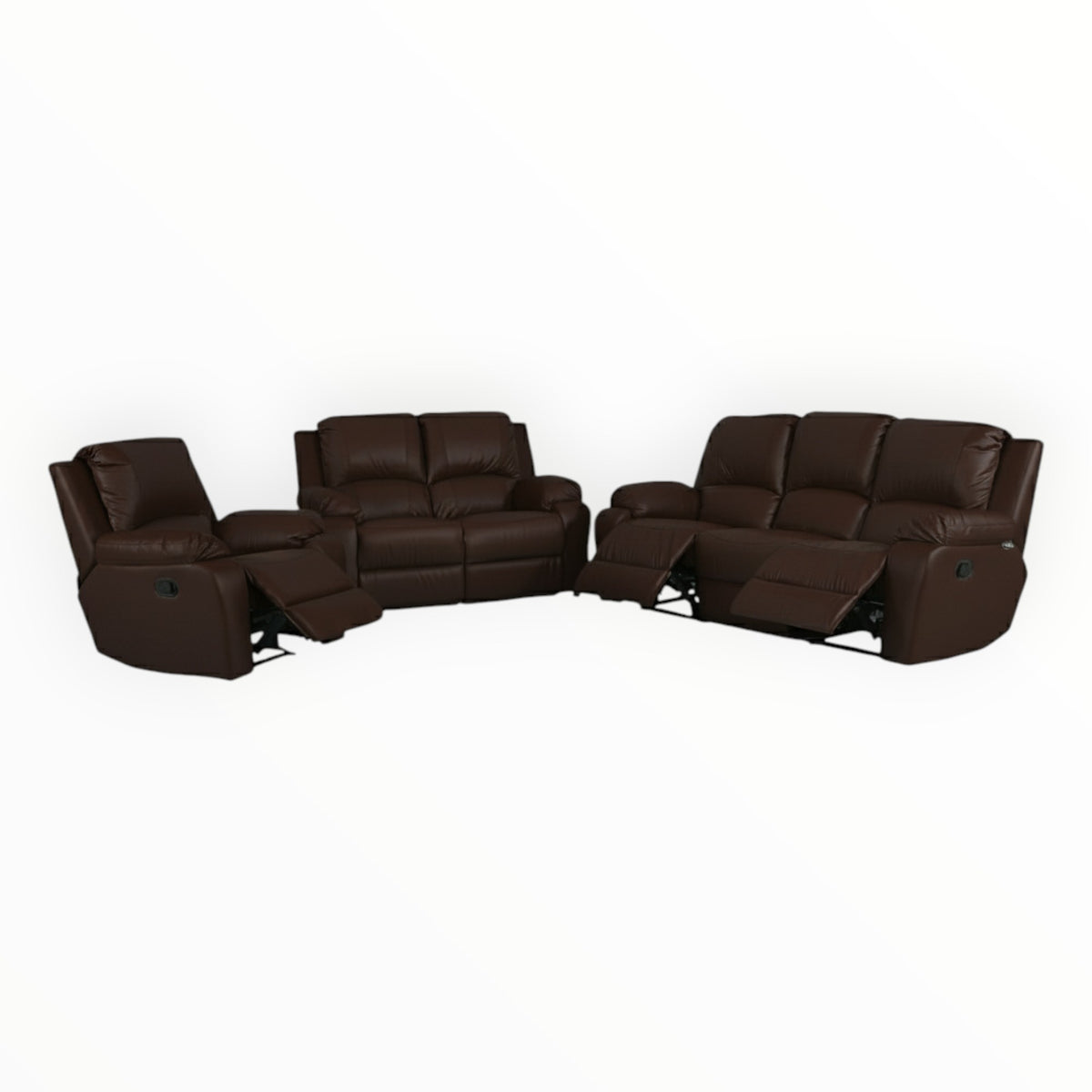 Brenda 3pc Brown 3 Action Lounge Suite (8041957425241)