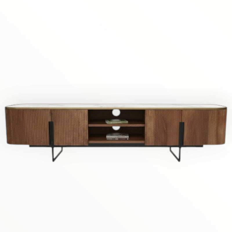 Home Dylan Mango Wood Media Unit