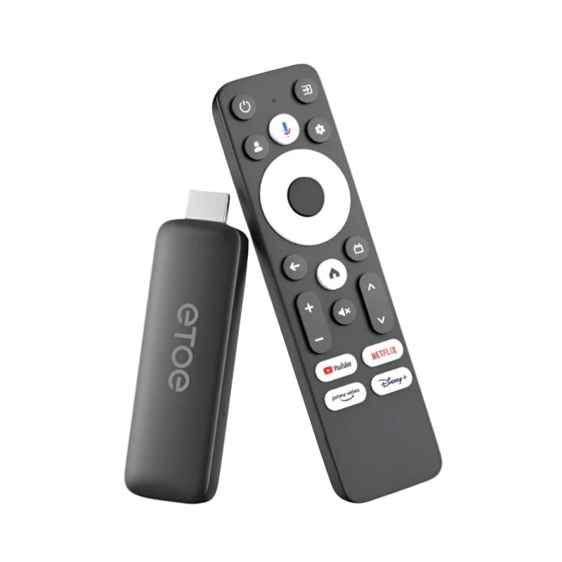 ETOE T2 Streaming Stick (8 GB, SoC Amlogic S805X2) 4K Google TV Stick 4K TV Stick