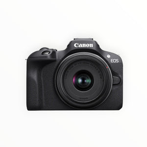 Canon EOS R100 Mirrorless Camera + RF-S 18-45mm Lens