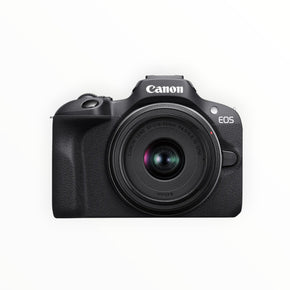 Canon EOS R100 Mirrorless Camera + RF-S 18-45mm Lens