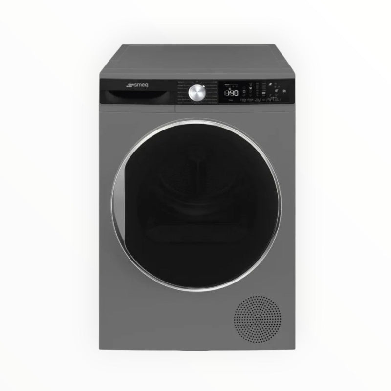 Smeg 9kg Dark Inox Free Standing Tumble Dryer - D3T9XSA (8021946892377)