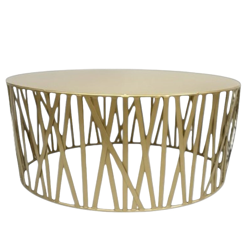 Home Justine Gold/Iron Coffee Table