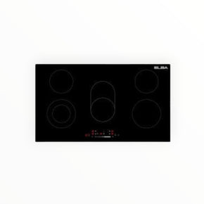 Elba Classic 90cm 6 Zone Ceran Black Hob Lt5-02