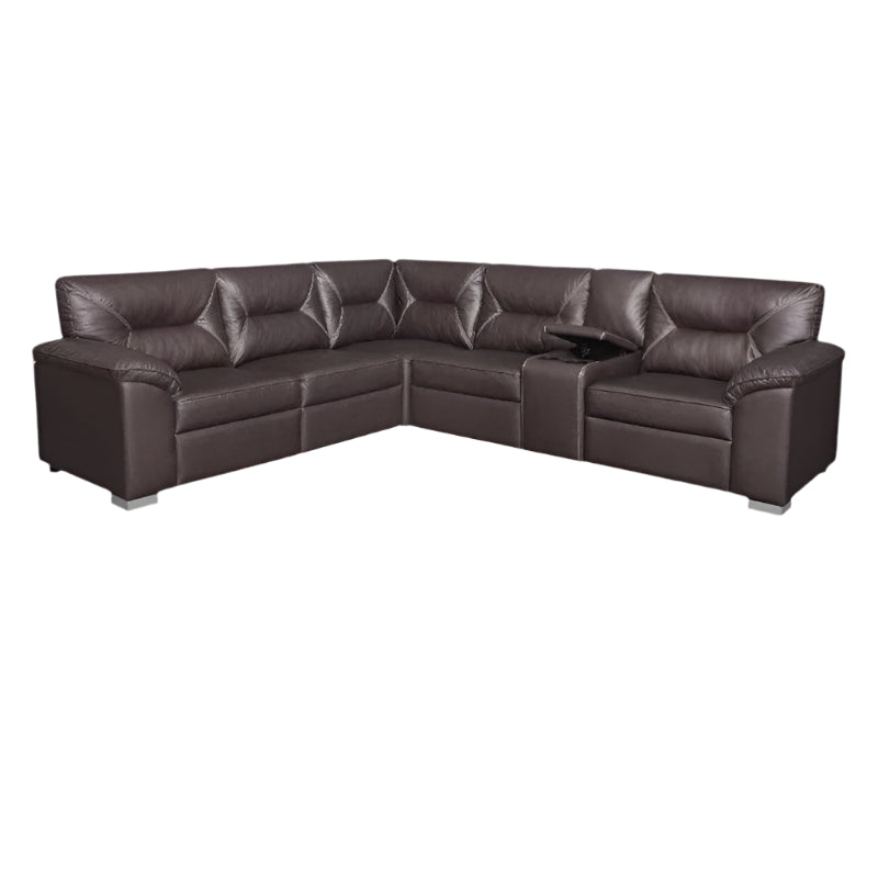 Calgan Mykonos 6 Piece + Console Corner Lounge Suite