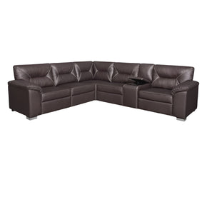 Calgan Mykonos 6 Piece + Console Corner Lounge Suite