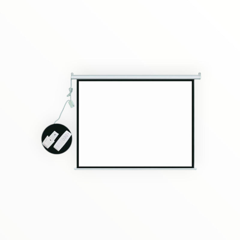 Epson Projector EH-LS650B 4K + Esquire Electric Projector Screen 180 X 180 with RF Remote