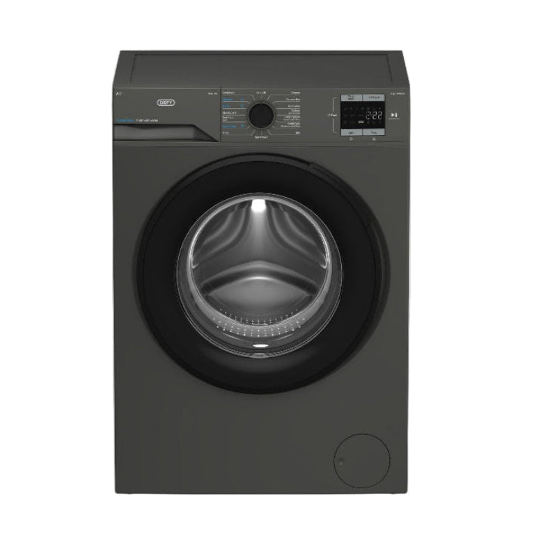 Defy 8kg Manhattan Gray Front Loader DAW396 (8025694765145)
