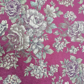 Upholstery Barcelona Tapestry Fabric Floral 3 140 cm