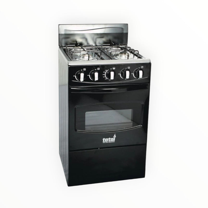 Totai 4-Burner Black Full Gas Stove 03/T300ABF