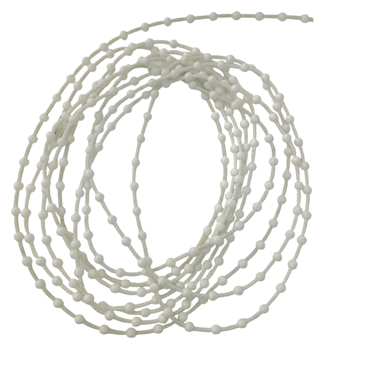 Roller Blindpot Ball Chain White 5 mm