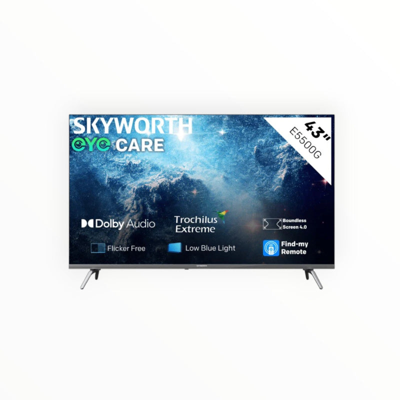 Skyworth 43" FHD Google Smart TV 43E5500G