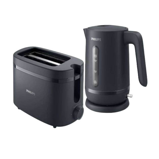 Philips Essentials Collection Breakfast Kettle and Toaster