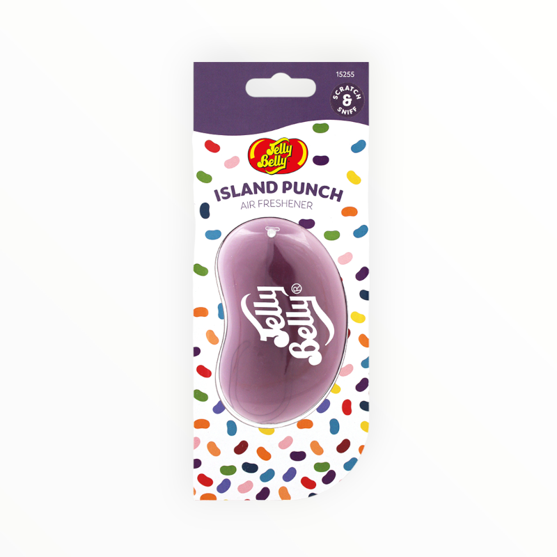 Jelly Belly 3D Air Freshener Island Punch 15255